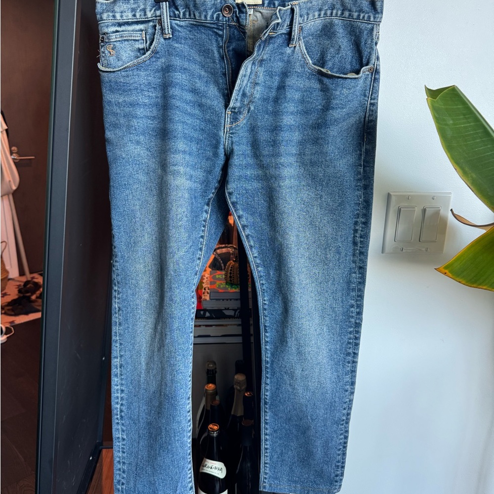 Todd Snyder Slim Selvedge Denim Blue